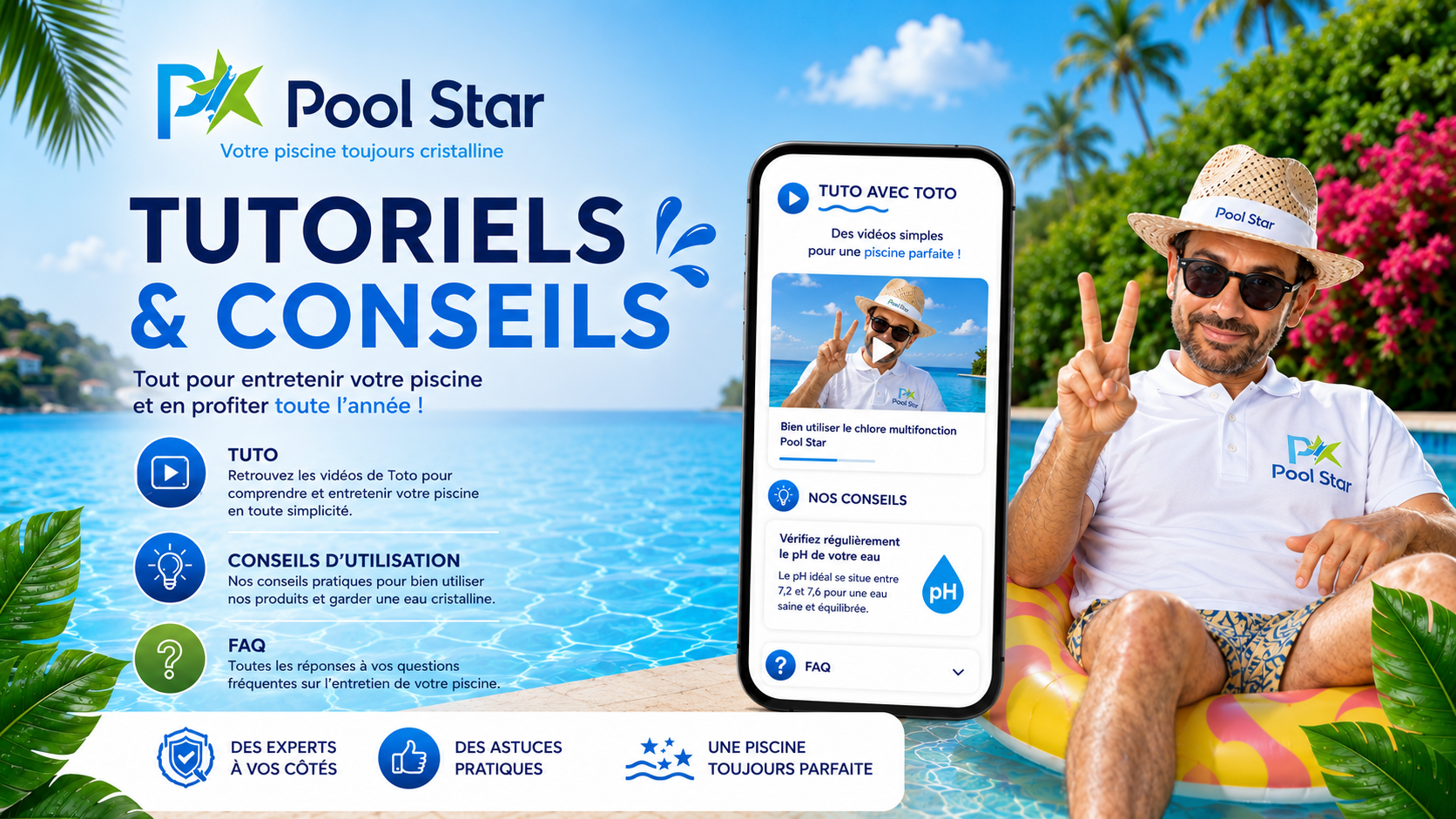 Pool Star – votre piscine toujours cristalline